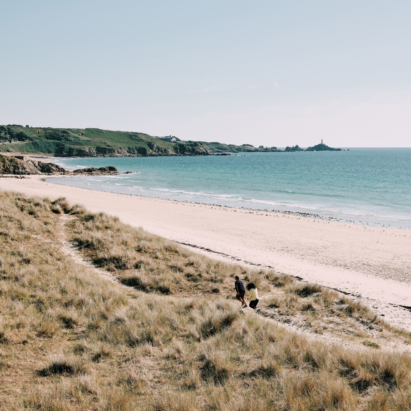 Beautiful view of St.Ouen’s Bay