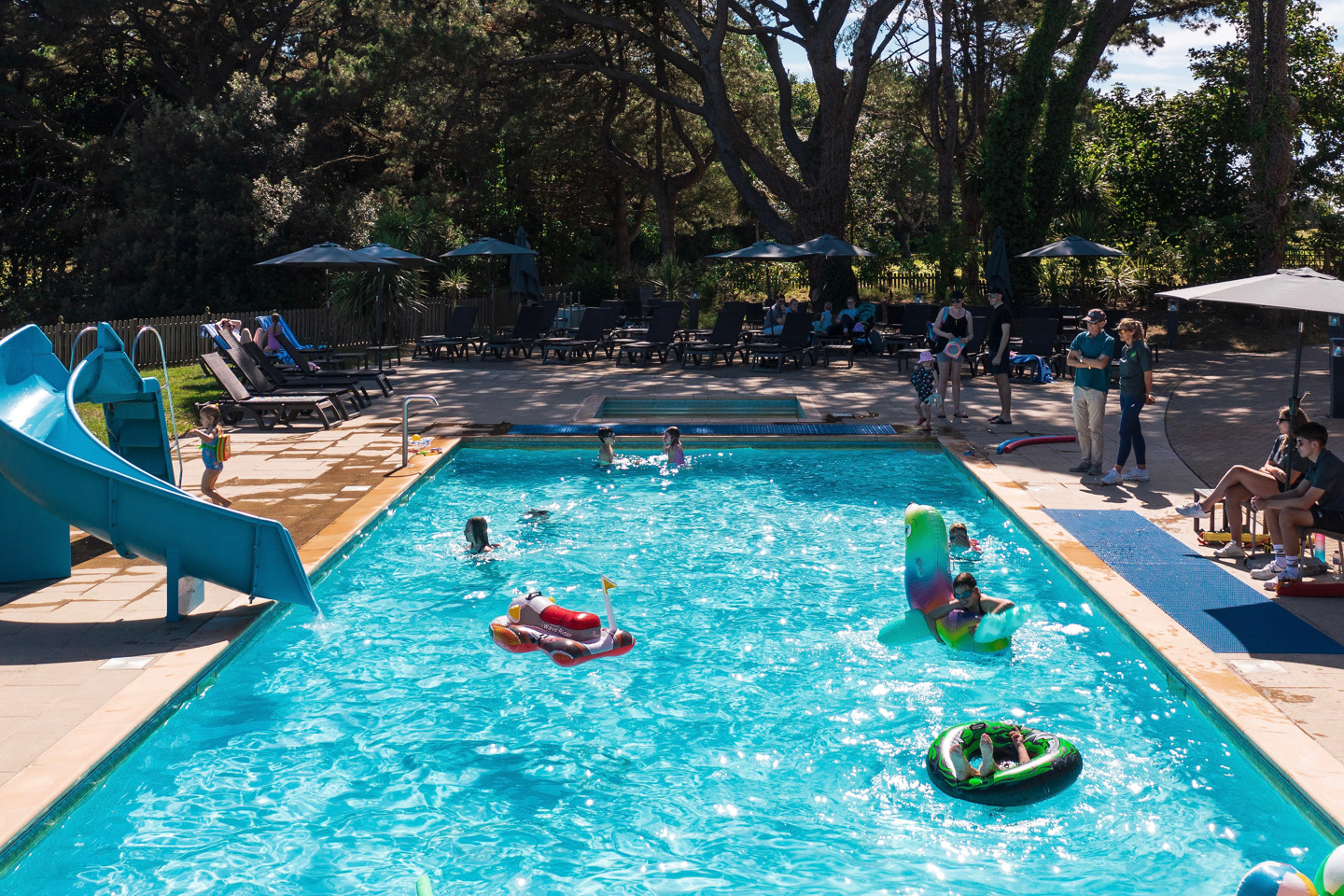 Our outdoor pool