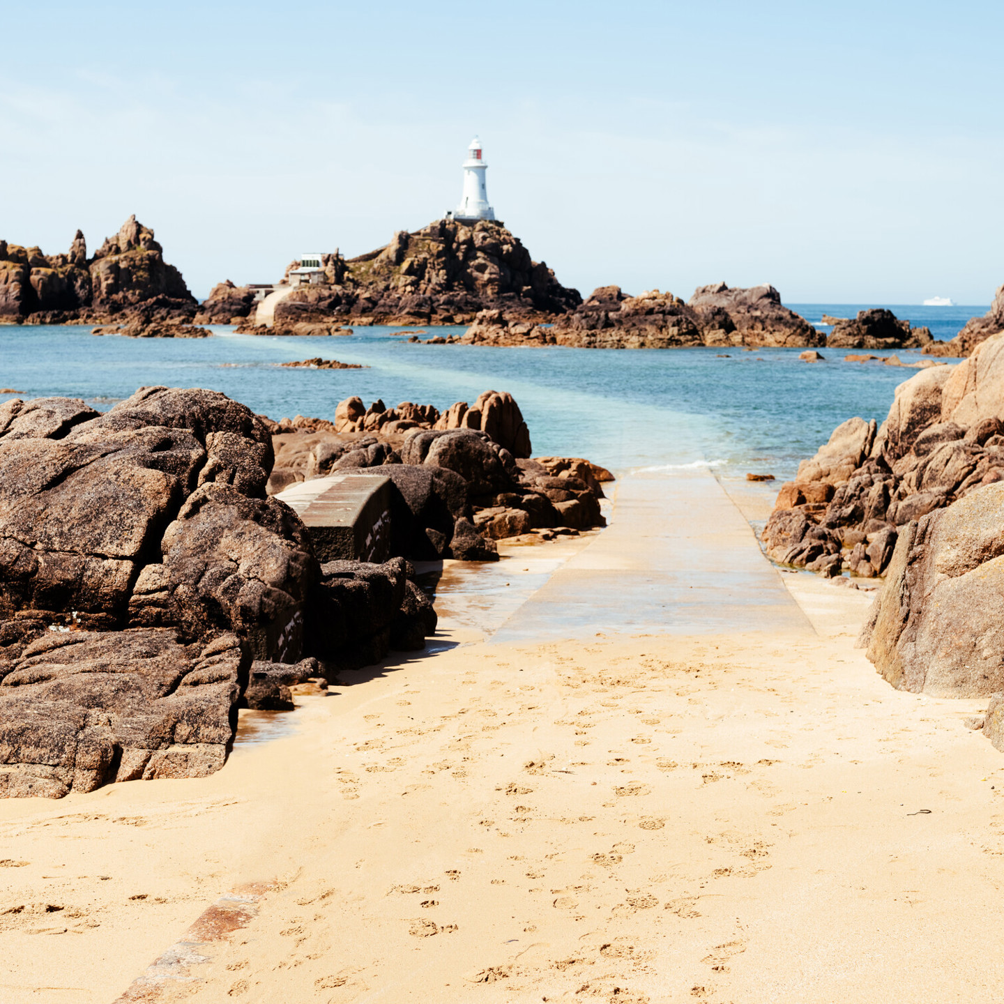 Beautiful shot of Corbiere Lighthouse