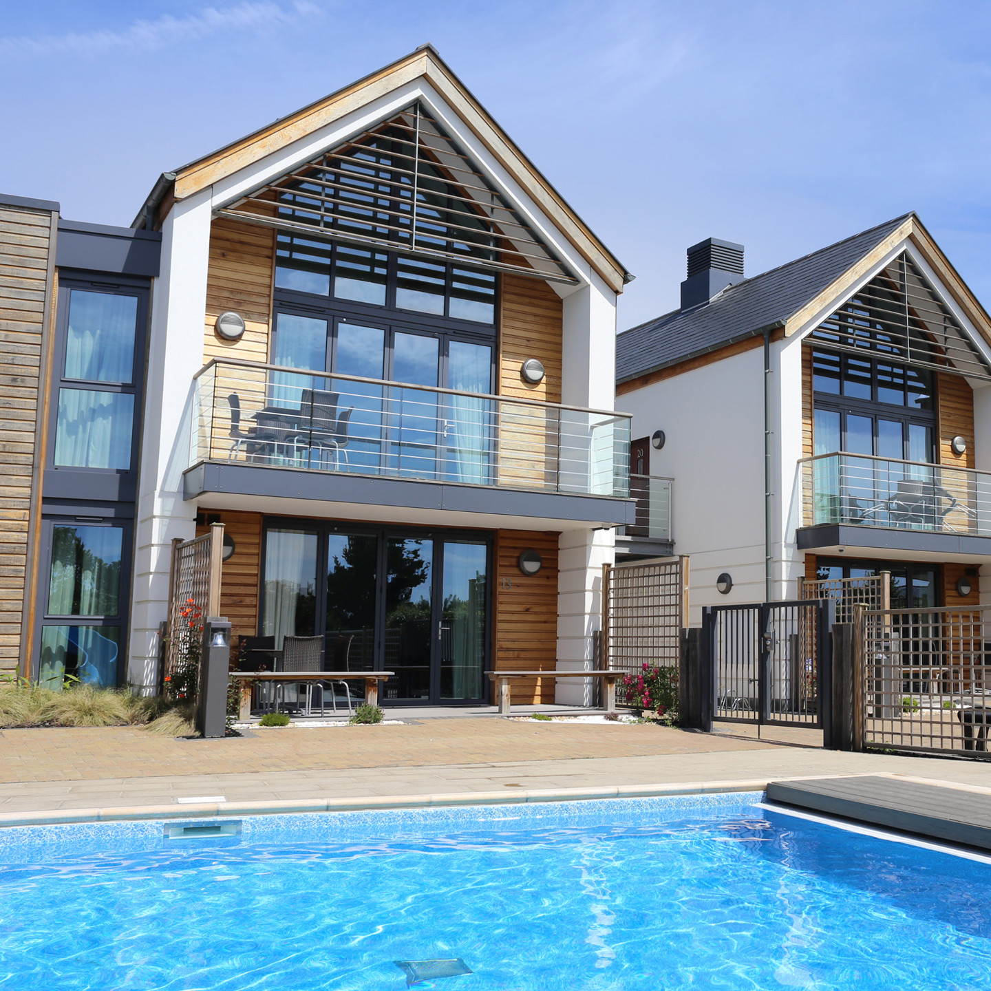 Poolside Apartment Hero
