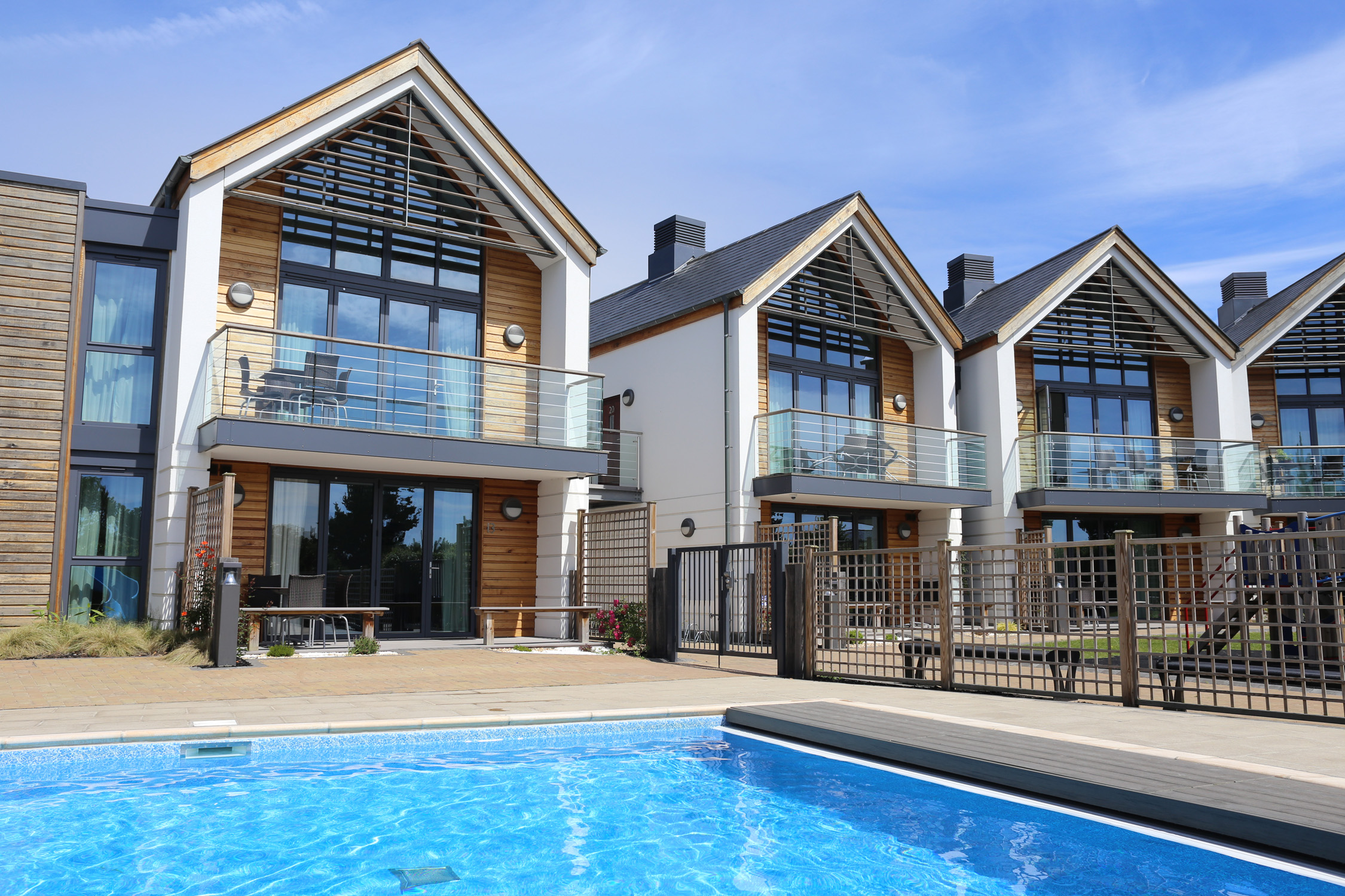 Poolside Apartment Hero